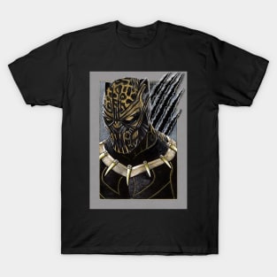 Killmonger - Golden Jaguar - Inktober 2020 T-Shirt